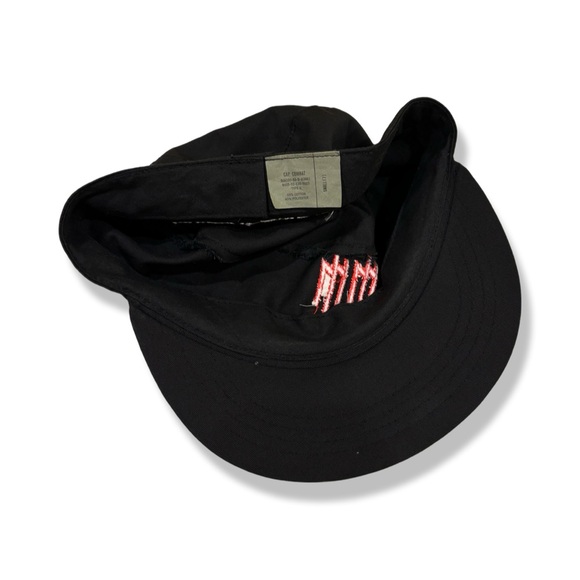 Vintage 90s Marilyn Manson Military Style Hat - Picture 3 of 5